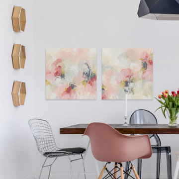 Cherry Blossom Diptych