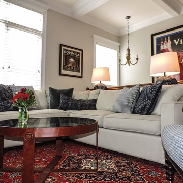 Barry Ave Family Room by kalHome