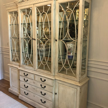 China Hutch hand painted