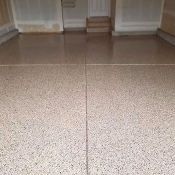 Flake Epoxy Garage