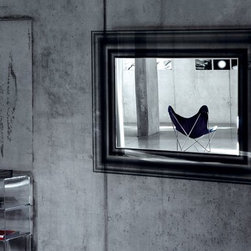 Reflect+ Illusion Rectangular Unframed Mirror - Deknudt Mirrors - Wall Mirrors