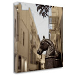 Tangletown Fine Art - "Hitching Post - 3" By Alan Blaustein, Giclee Print on Gallery Wrap Canvas - Give your home a splash of color and elegance with Photography art by Alan Blaustein.