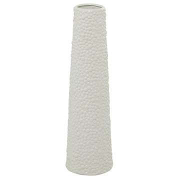 Modern White Ceramic Vase 562508