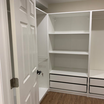 Modern basement finishing
