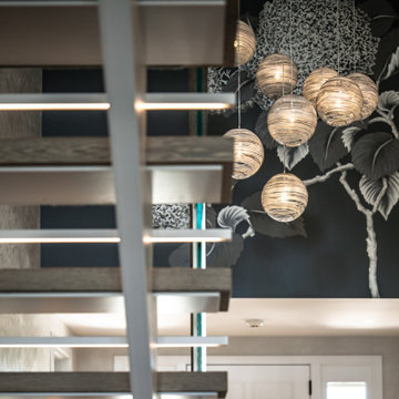Modern Nantucket Nautical: Staircase