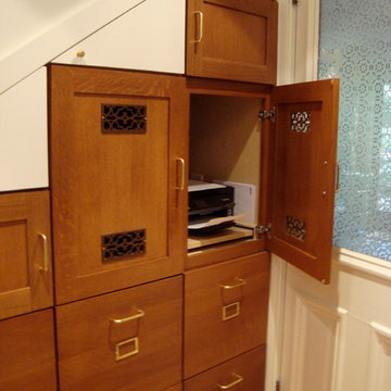 Dewils Quarter-Sawn Oak Initimate Office by John Keplar