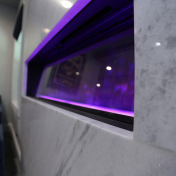 Blue Luxury Media Room
