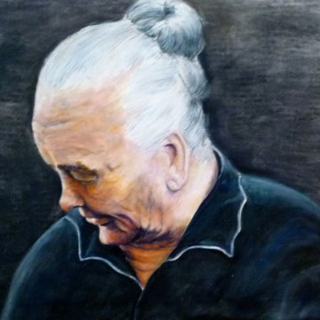 #38 Spanish Lady 24" x 18"