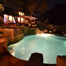 hillside pool