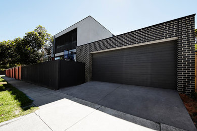 Inspiration for a modern exterior in Melbourne.