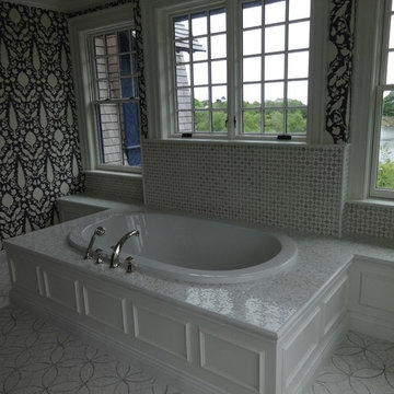 Intricate mosaic patterns
