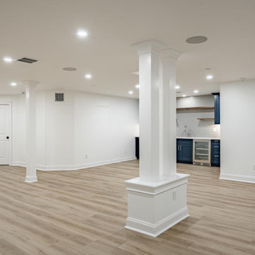 Newtown Square Basement Remodel