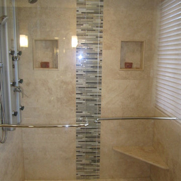 Glass Top Vanity - Bathroom