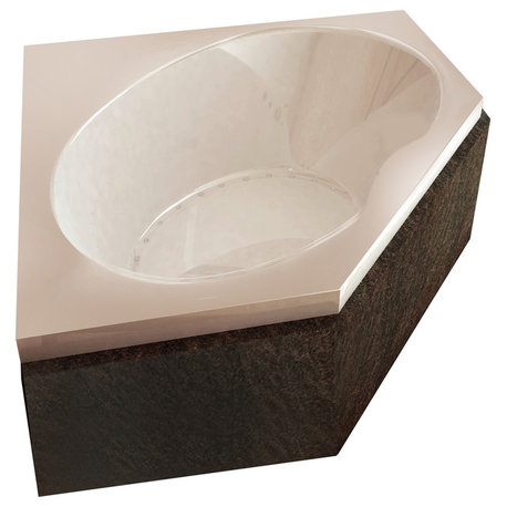 Atlantis Whirlpools Venus 60 x 60 Corner Air Jetted Bathtub