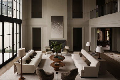 Living room - transitional living room idea in San Francisco