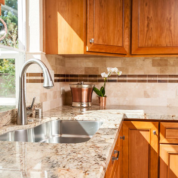 Fremont Cherry and Copper Kitchen