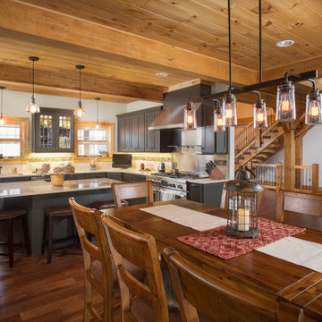 Timber Frame Home by Timberhaven
