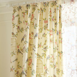 iLiv Song Bird Eau de Nil Curtains from Aspire Curtains & Blinds - Curtains