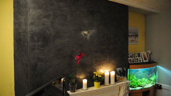 chimney breast feature wall
