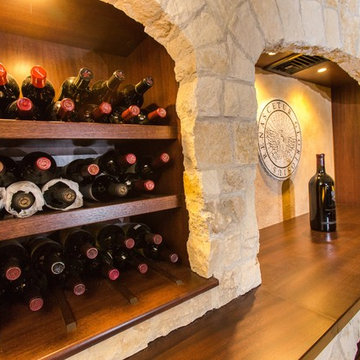 Old Meets New Wine Cellar