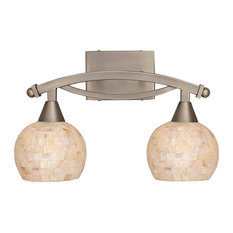 seashell bathroom light fixtures