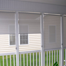 Exterior roller screens - Roller Shades