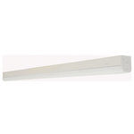 Nuvo Lighting - Nuvo Lighting 65/1122 DLC - 47.88 Inch 38W 4000K 1 LED Slim Strip Light with Kno - LED 4 ft.; Slim Strip Light; 38W; 4000K; White FinDLC 47.88 Inch 38W 4 WhiteUL: Suitable for damp locations Energy Star Qualified: n/a ADA Certified: n/a  *Number of Lights: Lamp: 1-*Wattage:38w Linear LED Module bulb(s) *Bulb Included:Yes *Bulb Type:Linear LED Module *Finish Type:White