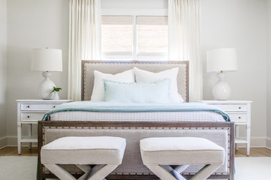 Inspiration for a traditional bedroom in Jacksonville.