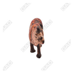 ANTIQUE GRACE MEENAKARI COW - Decorative Objects And Figurines