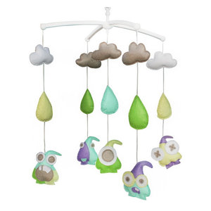 Baby Crib Mobile Music Mobile Handmade Modern Baby Mobiles