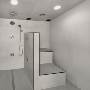 Indoor pool and steam room