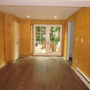 converted car garage bay