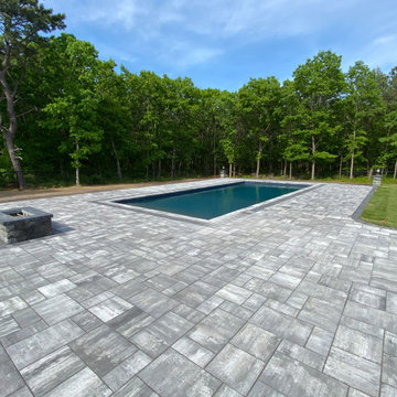 Pool Patio with Kitchen and Fire Table - Center Moriches, 11934
