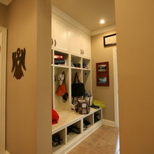 Mud room, utility room and storage