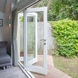 Accoya bi-fold doors by Whyte and Wood - Patio Doors