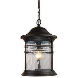 Transitional Outdoor Hanging Lights by Lighting New York