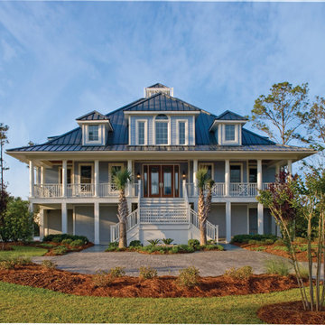 Sater Design Collection's 6825 "Les Anges" Home Plan