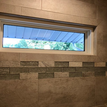 Beautiful Bathroom Remodel-Koch Bristol Painted Oyster Cambria Berwyn Quartz