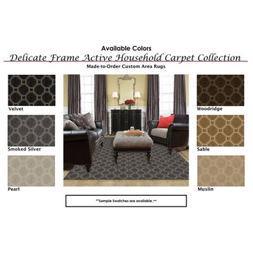 Milliken Delicate Frame Area Rugs & Runners Active Home Nylon Carpet, Velvet, Xl