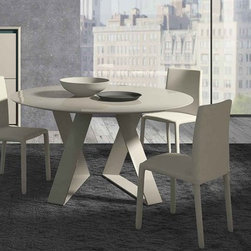 Zaffiro Round Dining Table, Presotto Italy - Dining Tables