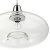 Marley Modern Pendant Light With Glass Shade, Large