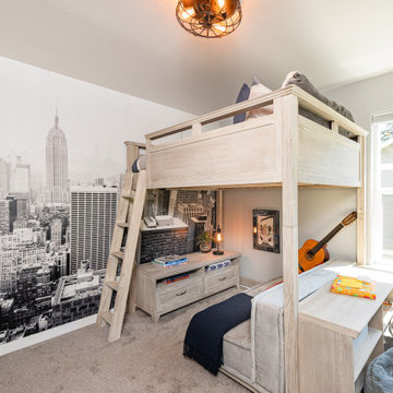 Super Hero Boy's Bedroom