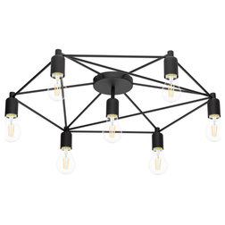 Industrial Flush-mount Ceiling Lighting by Buildcom