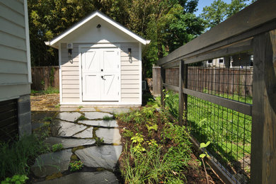 Example of an arts and crafts shed design in DC Metro