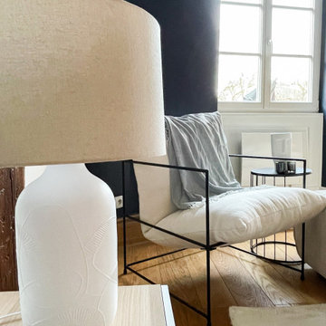 Projet Corbeau - Ameublement et décoration d'un appartement strasbourgeois