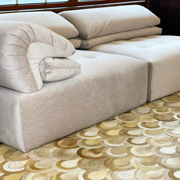 Immobile Tufted Modular Sofa