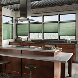BlindSaver Advantage No-Holes Light Filtering Pleated Shades - Cellular Shades