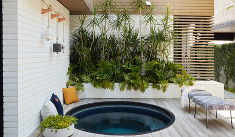 Relaxed Courtyard Celebrates Indoor-Outdoor Living