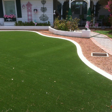 Global Syn-Turf artificial grass installation in Tucson, AZ