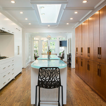 White Transitional Kitchen - Wills Company